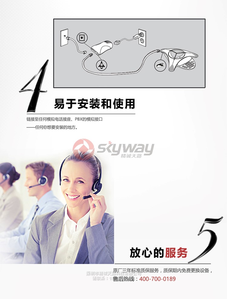 6、宝利通 polycom SoundStation SS2 基本型 易于安装使用 放心服务