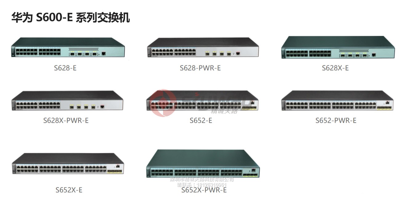 华为S600-E系列交换机产品信息