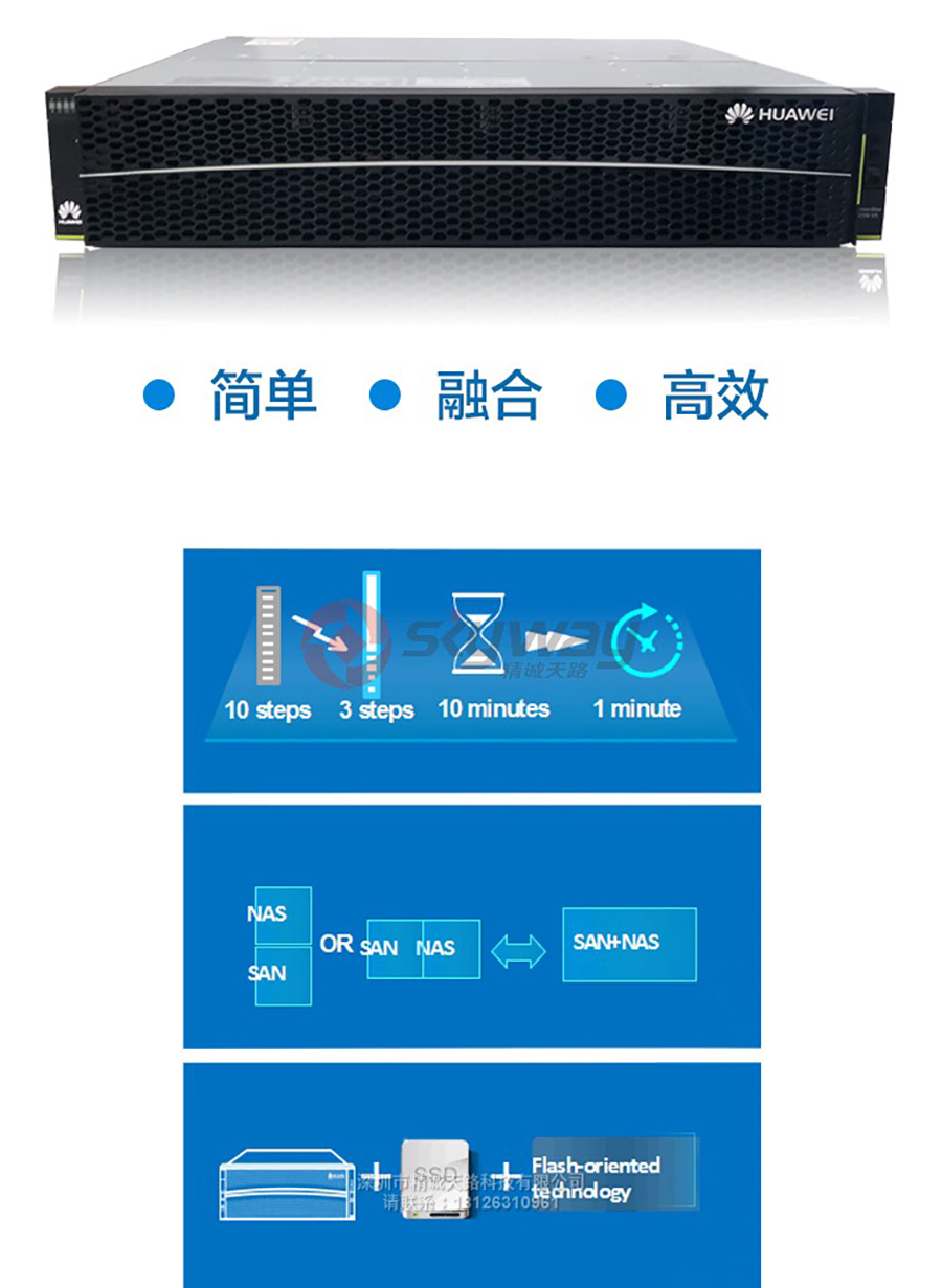 4、华为OceanStor 2600 V3存储系统-中小企业存储选择