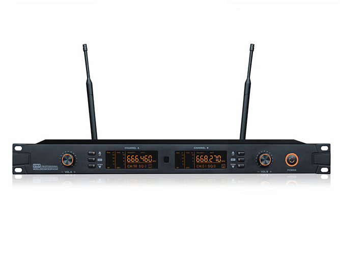 东微TENDZONE 双通道无线手持话筒 DR-502E