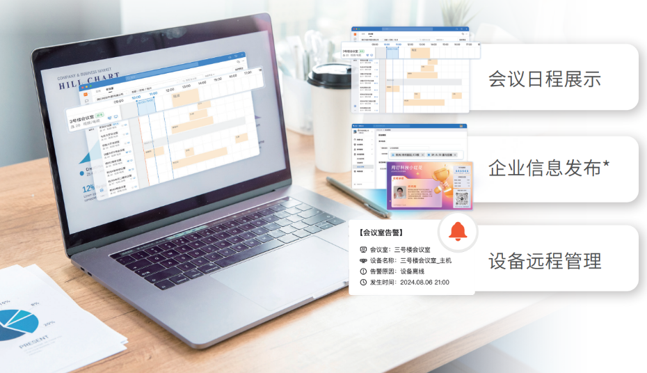 6、钉钉智慧会议室统一管理-亿联 RoomCast AI 钉钉专用款钉钉AI投屏盒子