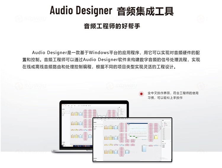 3、AudioDesigner 音视频集成工具，音频工程好帮手-东微TENDZONE 开放式AI音频处理平台 M-7216 
