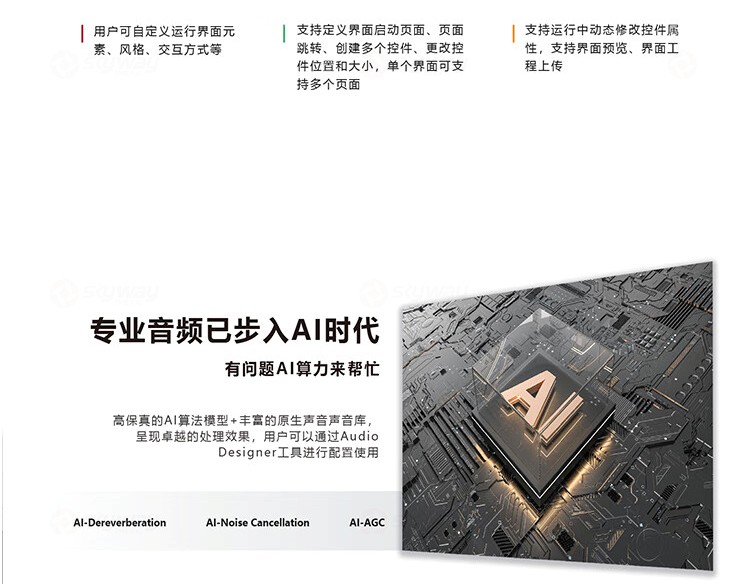 4、专业音频已步入AI时代-东微TENDZONE 开放式AI音频处理平台 M-7216 